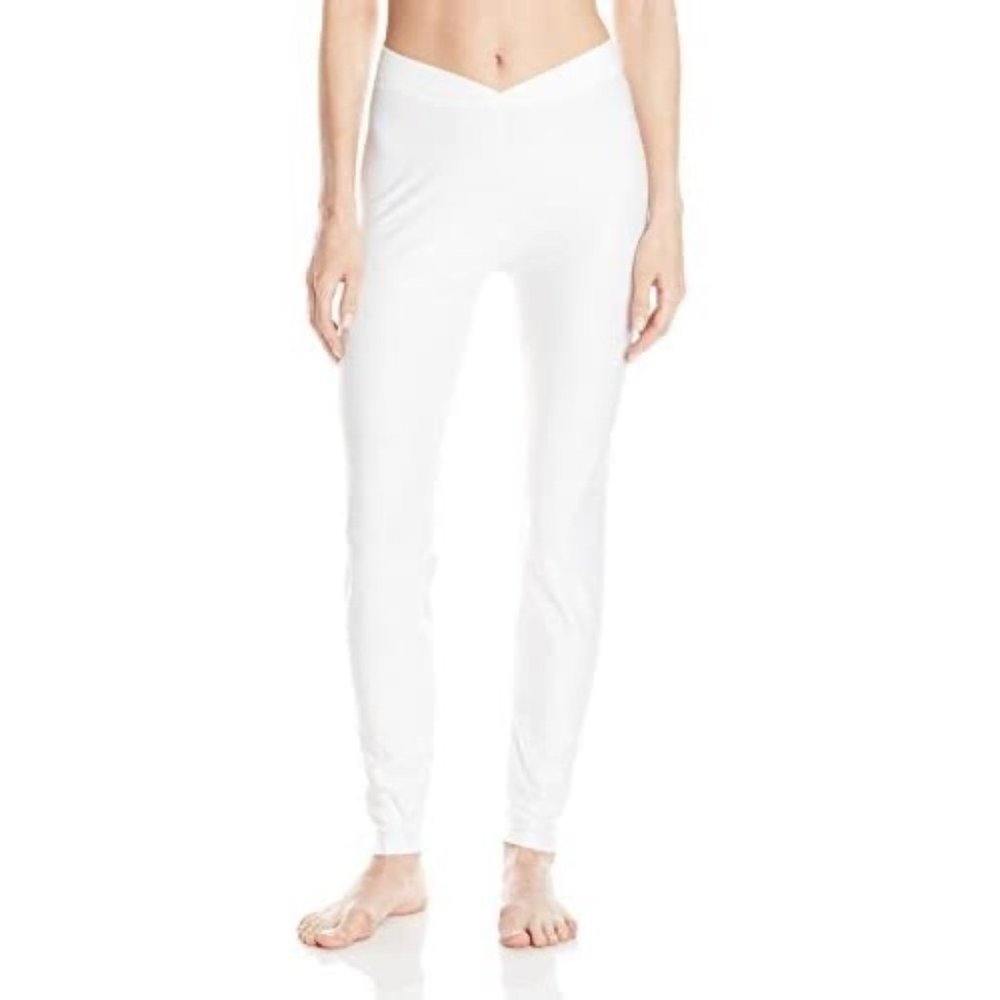 Snow Angel Doeskin V-Waist Leggings White